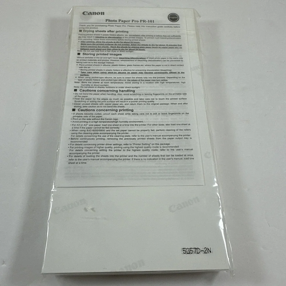 Canon Photo Paper Pro PR 101 4